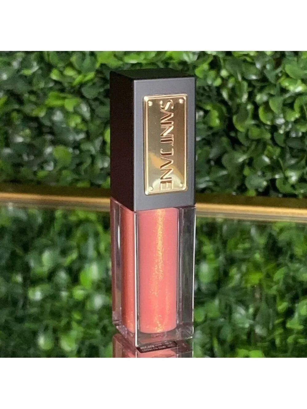 Saint Jane NECTAR Lip Shine Longwear Hydration Lip Oil | NEW | Golden Peach
